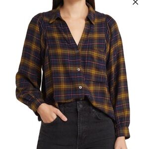 Rails Lauren Plaid Button-Up Shirt